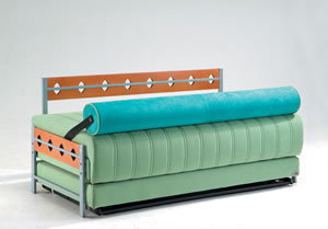 Double Sofa Bed Golden Three