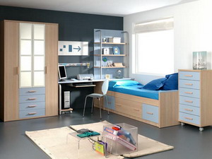 Kid's & Teenagers Rooms AZOR aqua 099